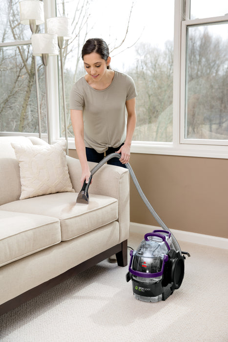 BISSELL SpotClean Pet Pro Portable Carpet Cleaner, Grapevine Purple, Black, Large