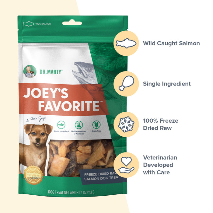 Dr. Marty Joey's Favorite Salmon Dog Treat