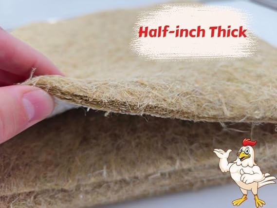 My Favorite Chicken Hemp Fiber Nest Pads - 5 Pack