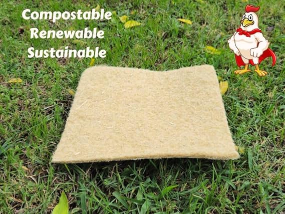 My Favorite Chicken Hemp Fiber Nest Pads - 5 Pack