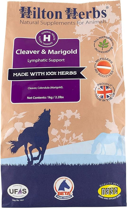 Cleavers & Marigold Lymphatic Support Horse Suppl. 2.2lb