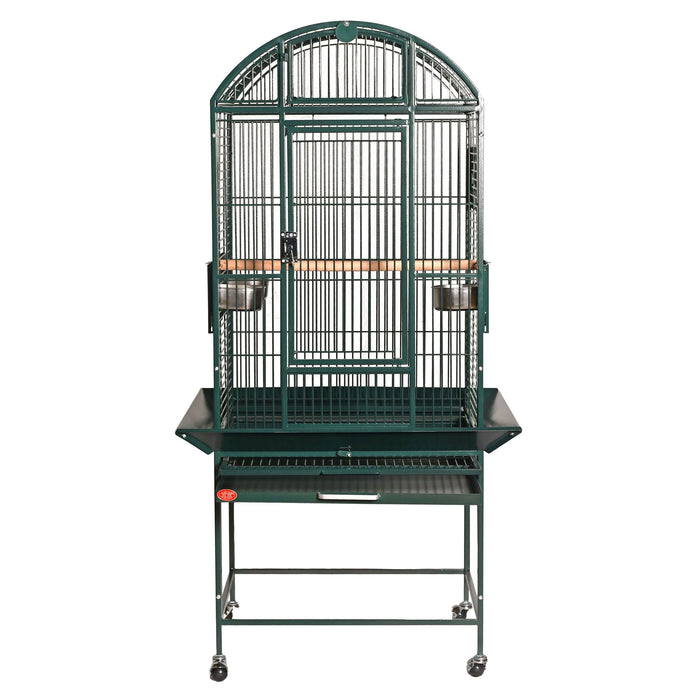 A&E 24"x22"x61" Medium Dome Top Bird Cage (2 box set)