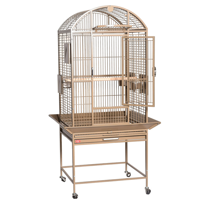A&E 24"x22"x61" Medium Dome Top Bird Cage (2 box set)