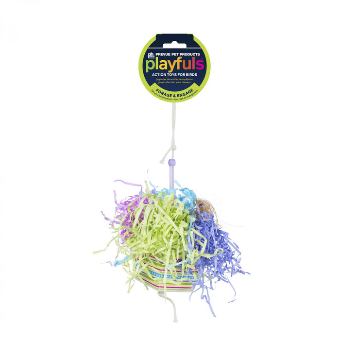 Prevue Pet Products Playfuls Basket Banquet Bird Toy