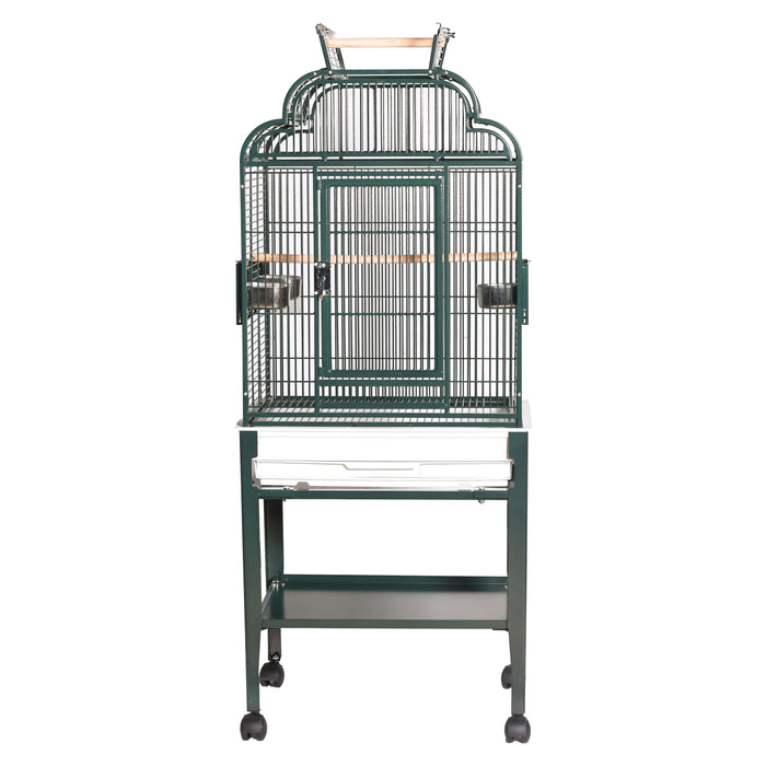 A&E 22"x17" Victorian Top Cage with Plastic Base