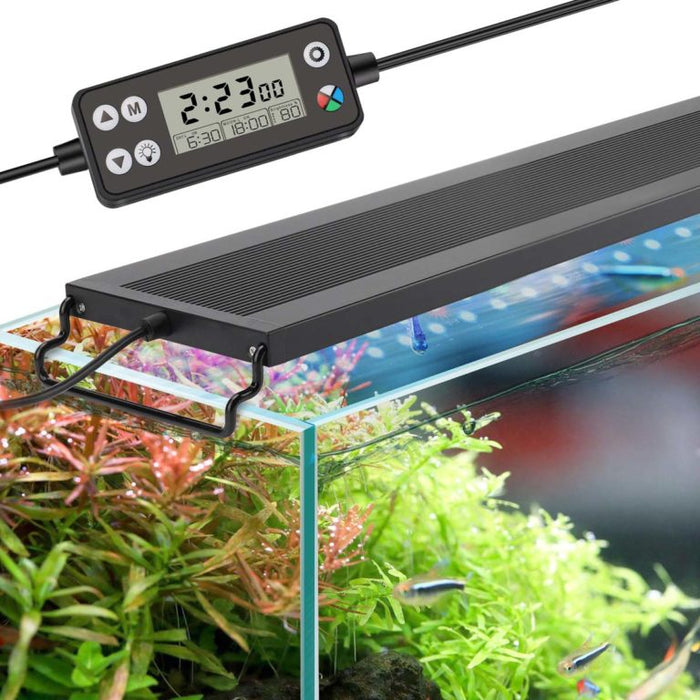 Hygger 24/7 Mode Auto On Off LED Aquarium Light - 42 Watts