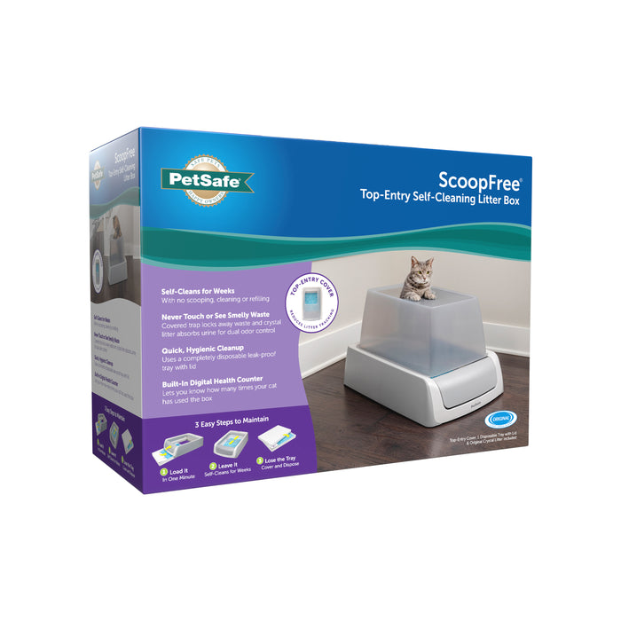 Petsafe ScoopFree Top Entry Self-Cleaning Litter Box 2nd Gen