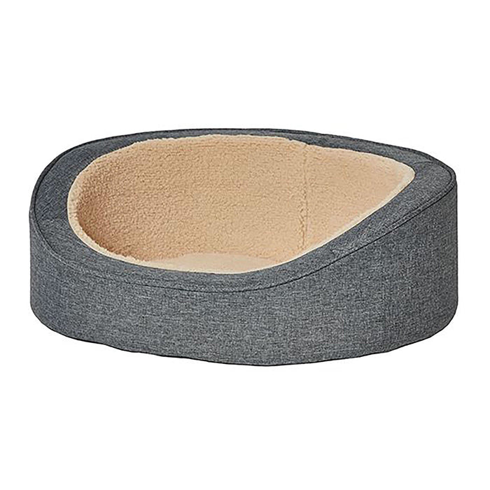 MidWest Homes for Pets Quiet Time Deluxe Hudson Pet Bed Grey XS