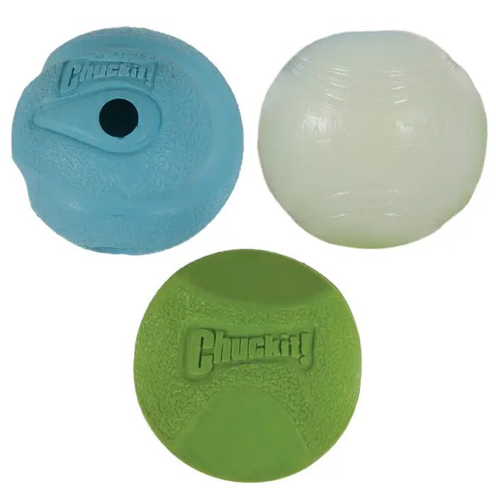 Chuckit! Fetch Ball Medley - Pack of 3 (Small) - 660048001560