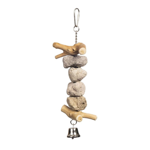 Prevue Pet Products Block Rock - Naturals Sound and Movement Bird Toy - 048081602409