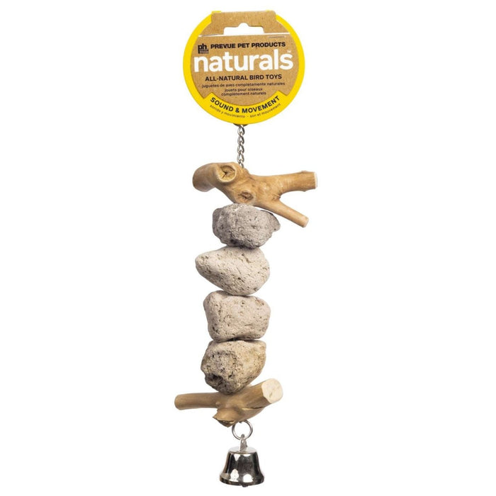 Prevue Pet Products Block Rock - Naturals Sound and Movement Bird Toy - 048081602409