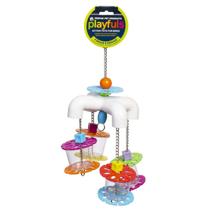 Prevue Pet Products Sink 'n Seek - Playfuls Forage and Engage Bird Toy - 048081602508