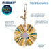 Prevue Pet Products Sunburst - Playfuls Preen and Pacify Bird Toy - 048081602430