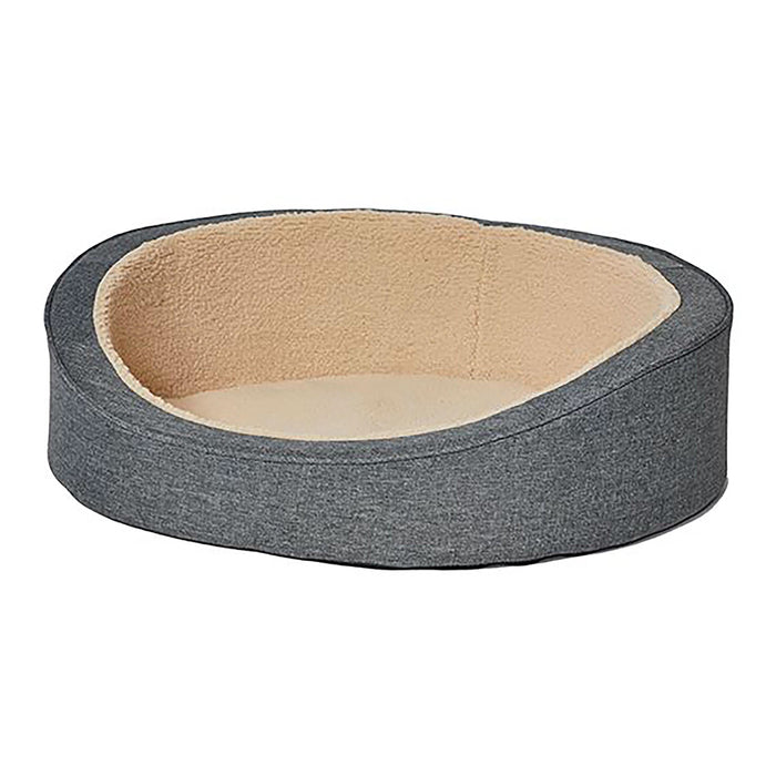 MidWest Homes for Pets Quiet Time Deluxe Hudson Pet Bed Grey S