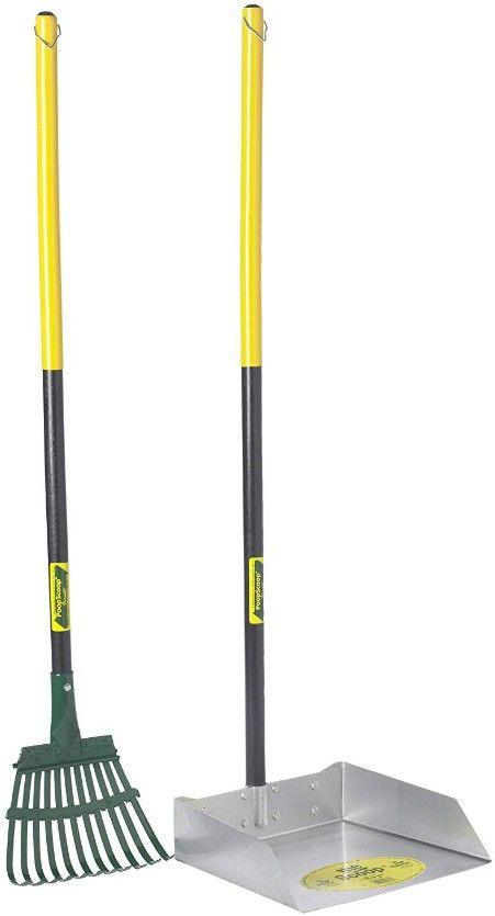 Flexrake Scoop & Rake with Wood Handle - shopanimalwiz.com