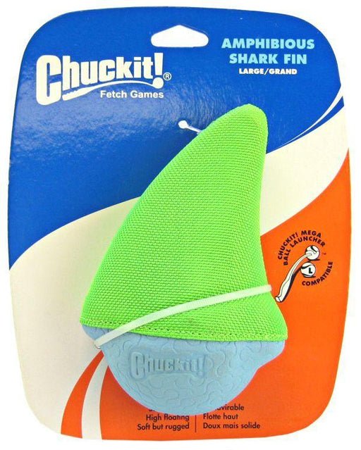 Chuckit Amphibious Shark Fin Water Toy - shopanimalwiz.com