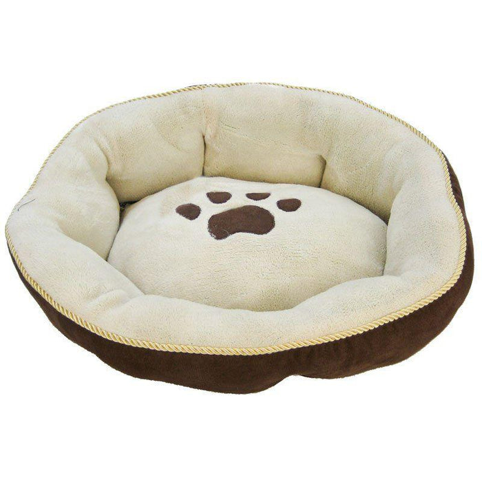 Aspen Pet Rounded Sculptured Dog Bed - shopanimalwiz.com