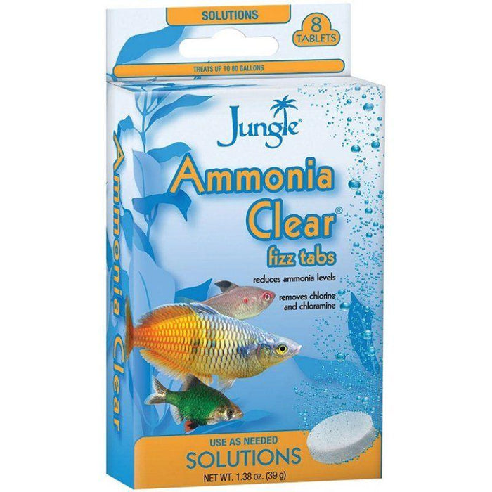 Jungle Labs Ammonia Clear Fizz Tabs - shopanimalwiz.com