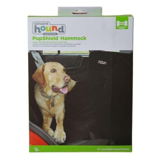 Outward Hound Back Seat Hammock - Black - shopanimalwiz.com