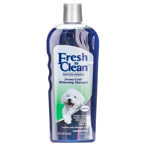 Fresh 'n Clean Snowy Coat Whitening Shampoo - Sweet Vanilla Scent - shopanimalwiz.com