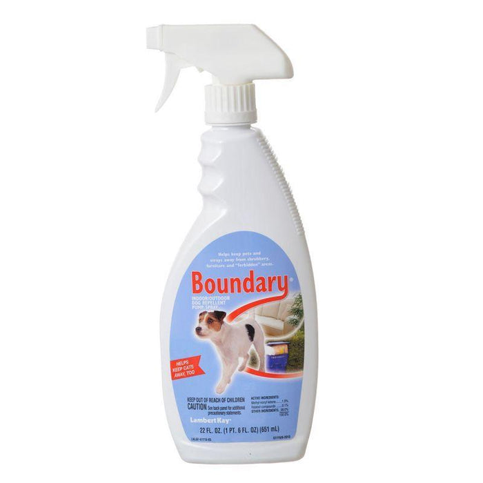 Boundary Indoor & Outdoor Dog Repellant Spray - shopanimalwiz.com