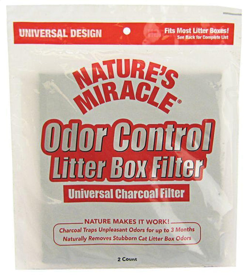 Nature's Miracle Odor Control Litter Box Filter - shopanimalwiz.com