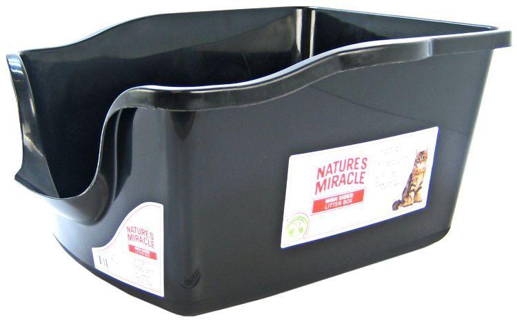 Nature's Miracle High Side Plastic Litter Pan - shopanimalwiz.com