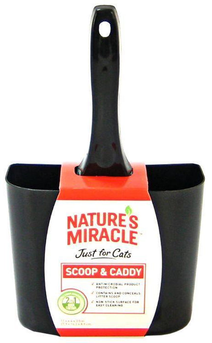 Nature's Miracle Just for Cats Scoop & Caddy Combo Pack - shopanimalwiz.com