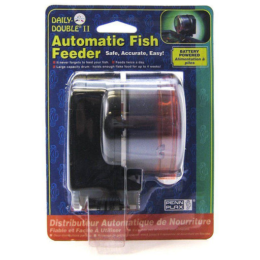 Penn Plax Daily Double II Automatic Fish Feeder - shopanimalwiz.com