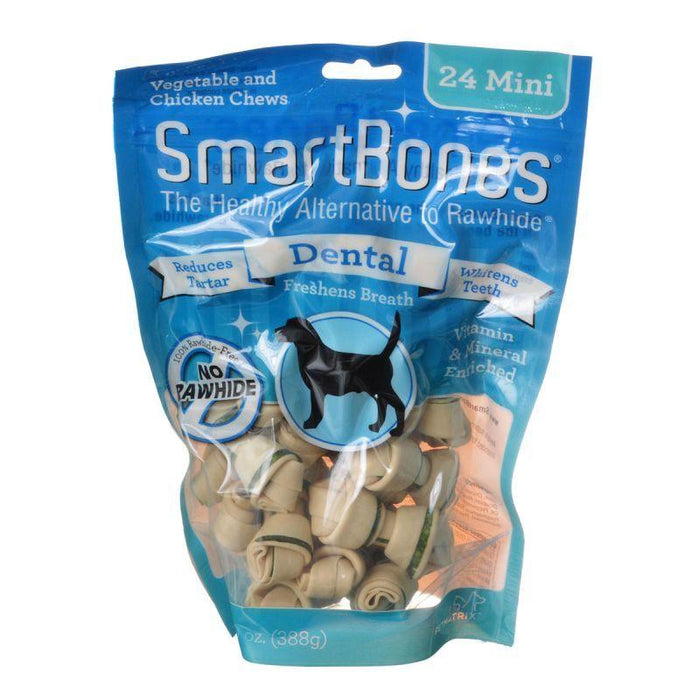 SmartBones Dental Bones - Chicken & Vegetable Dog Chews - shopanimalwiz.com