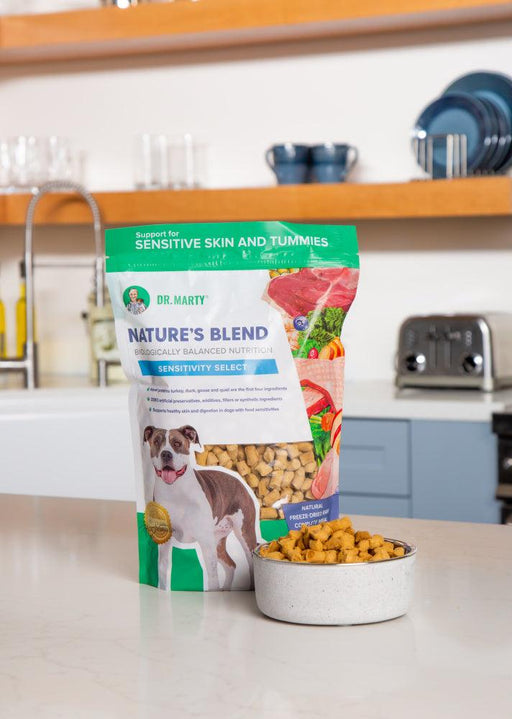 Dr Marty Nature's Blend Sensitivity Select Freeze Dried Raw Dog Food - shopanimalwiz.com