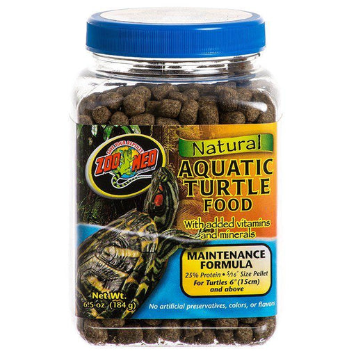 Zoo Med Natural Aquatic Turtle Food - Maintenance Formula (Pellets) - shopanimalwiz.com