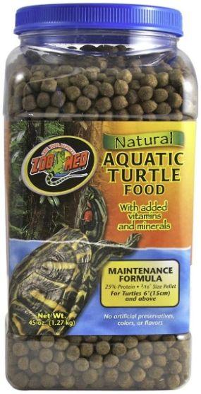 Zoo Med Natural Aquatic Turtle Food - Maintenance Formula (Pellets) - shopanimalwiz.com