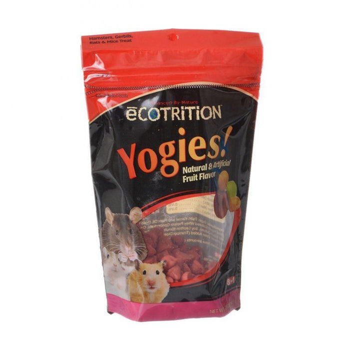 Ecotrition Yogies Hamster, Gerbil & Rat Treat - Fruit Flavor - shopanimalwiz.com