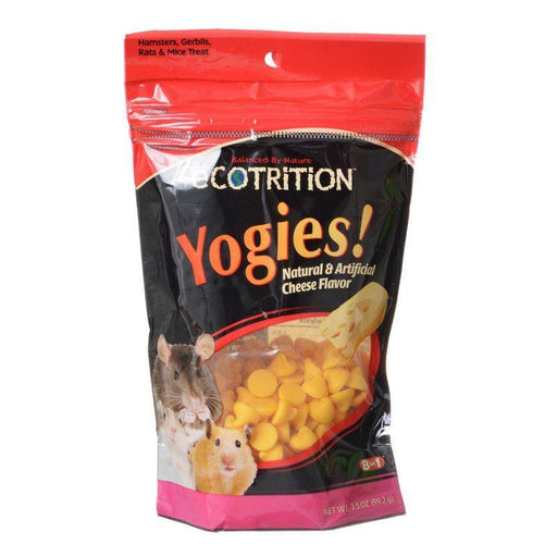 Ecotrition Yogies Hamster, Gerbil & Rat Treat - Cheese Flavor - shopanimalwiz.com