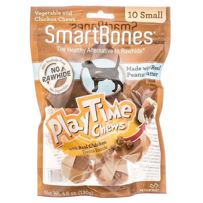 SmartBones PlayTime Chews for Dogs - Peanut Butter - shopanimalwiz.com