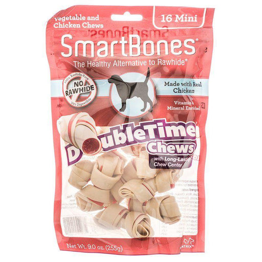 SmartBones DoubleTime Bone Chews for Dogs - Chicken - shopanimalwiz.com