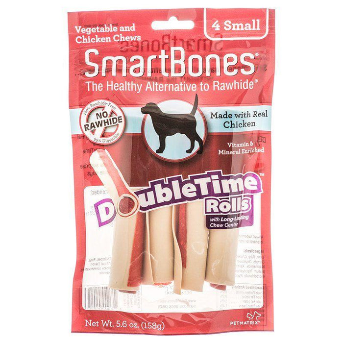 SmartBones DoubleTime Roll Chews for Dogs - Chicken - shopanimalwiz.com