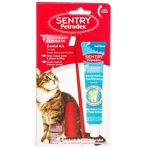 Petrodex Dental Kit for Cats with Enzymatic Toothpaste - shopanimalwiz.com