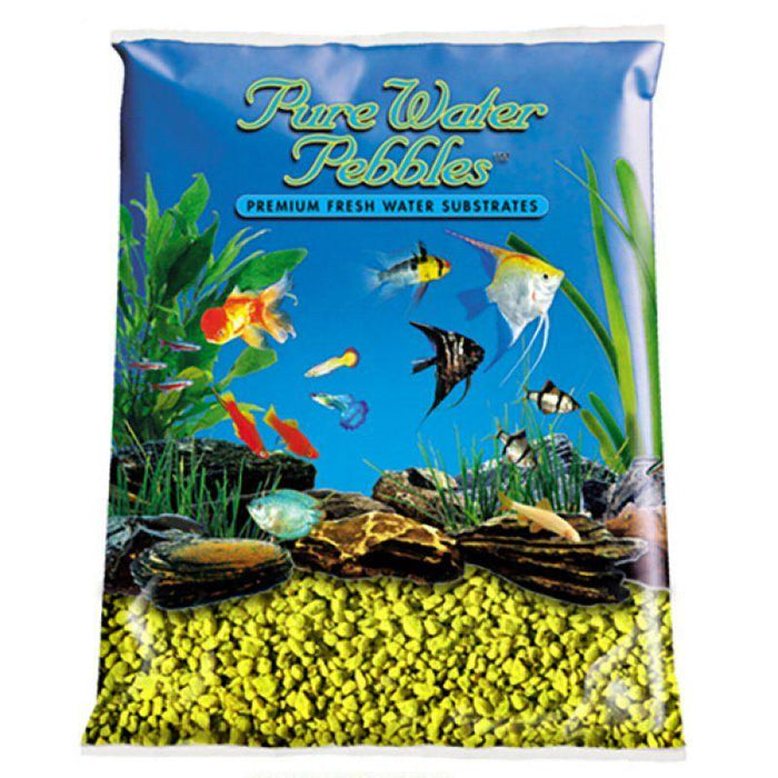 Pure Water Pebbles Aquarium Gravel - Daffodil - shopanimalwiz.com