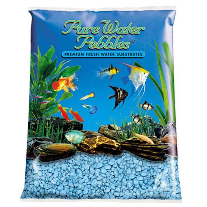 Pure Water Pebbles Aquarium Gravel - Heavenly Blue - shopanimalwiz.com