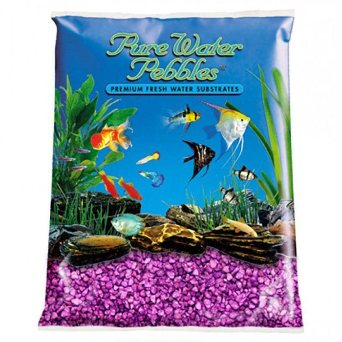 Pure Water Pebbles Aquarium Gravel - Purple Passion - shopanimalwiz.com