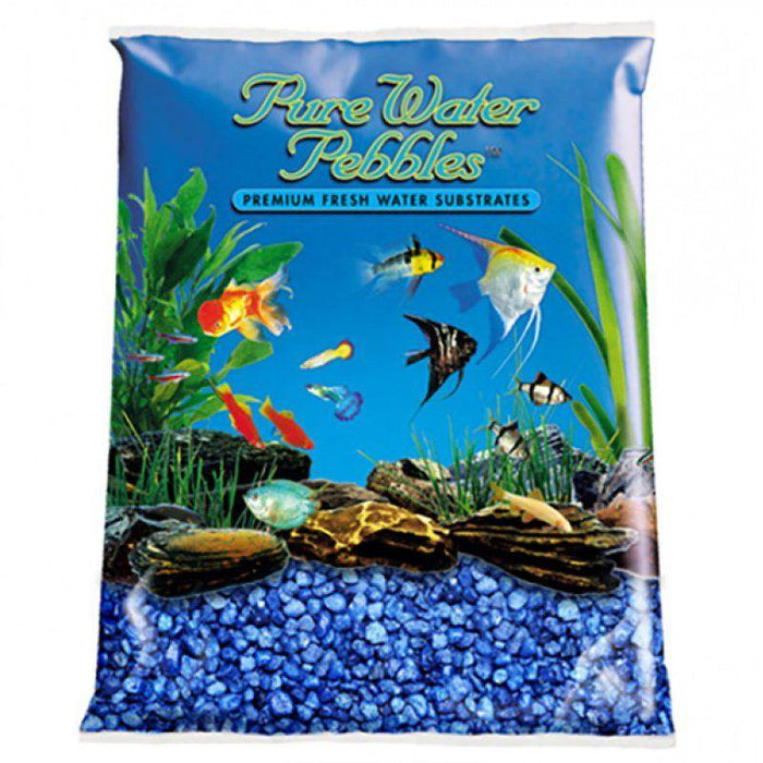 Pure Water Pebbles Aquarium Gravel - Marine Blue - shopanimalwiz.com