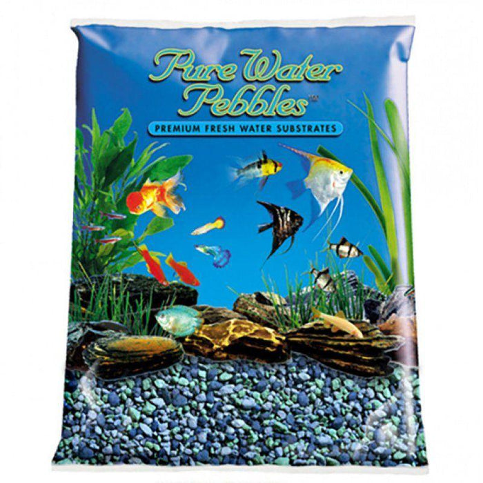 Pure Water Pebbles Aquarium Gravel - Blue Lagoon - shopanimalwiz.com