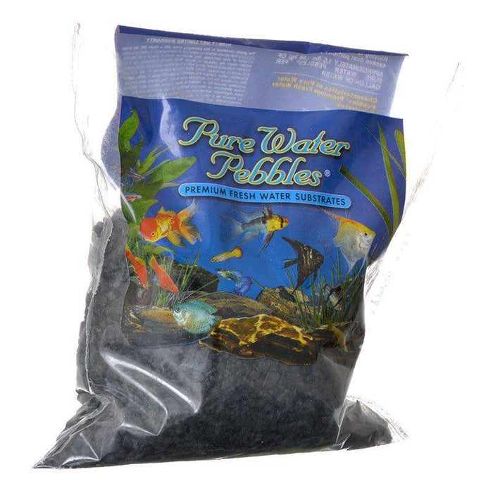 Pure Water Pebbles Aquarium Gravel - Jet Black - shopanimalwiz.com