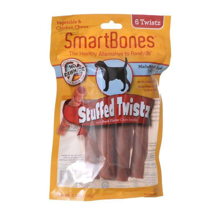 SmartBones Stuffed Twistz with Real Pork - shopanimalwiz.com