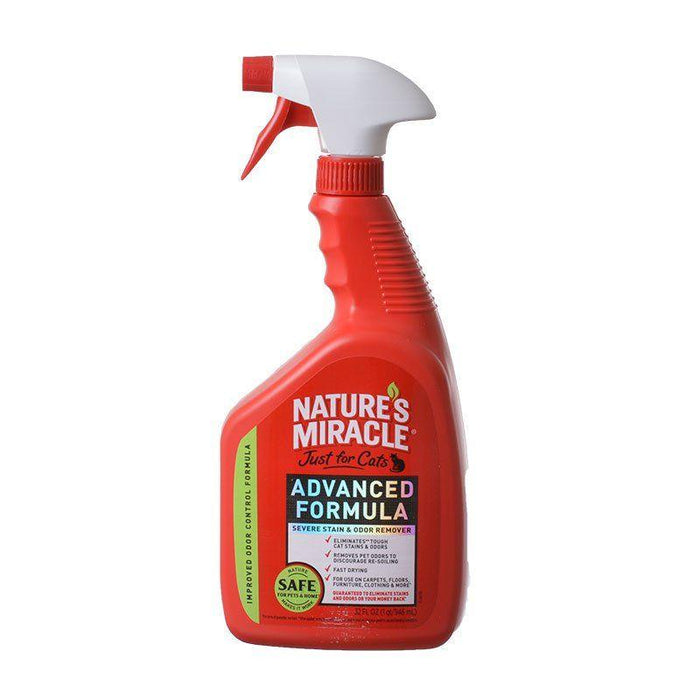 Nature's Miracle Just for Cats Advanced Stain & Odor Remover - shopanimalwiz.com