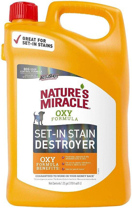 Nature's Miracle Oxy Formula Set-In Stain Destroyer - shopanimalwiz.com