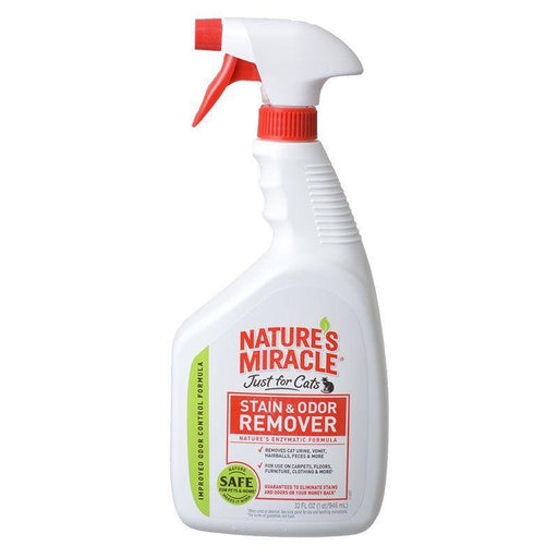 Nature's Miracle Just for Cats Stain & Odor Remover - shopanimalwiz.com