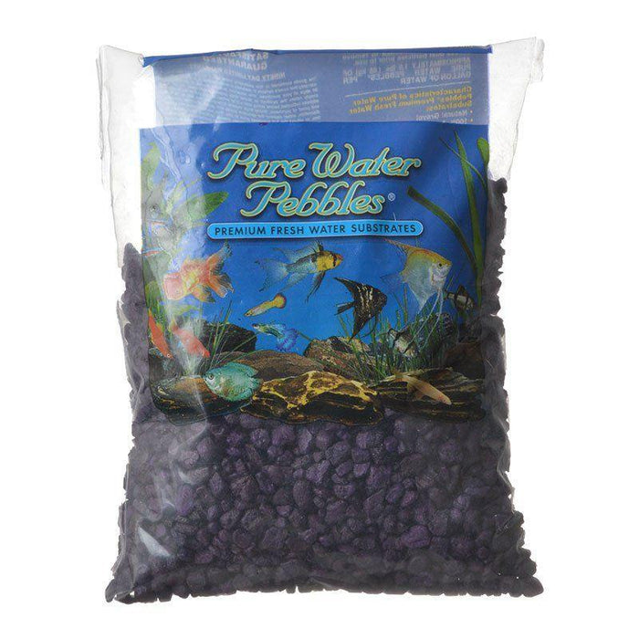 Pure Water Pebbles Aquarium Gravel - Purple Passion - shopanimalwiz.com